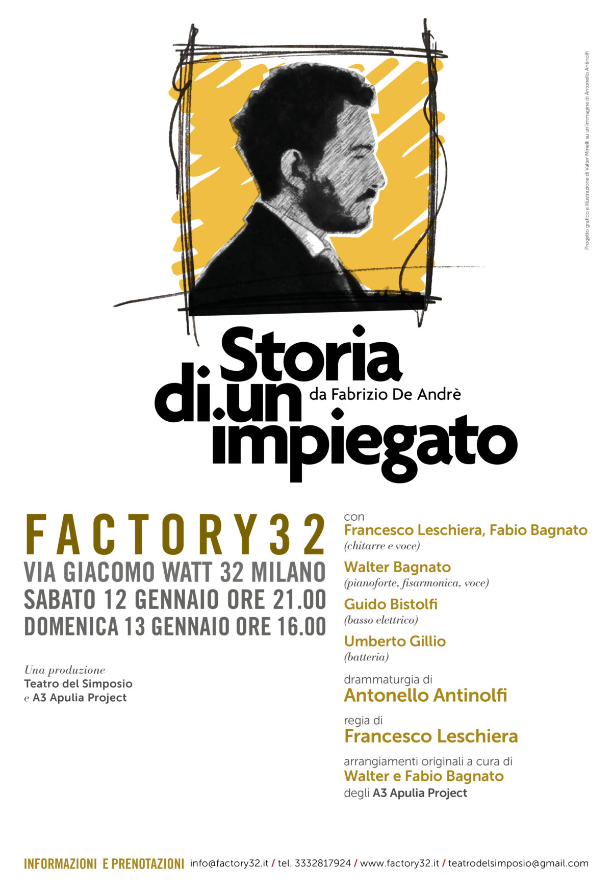 Canzoni Di Fabrizio De André Storia Di Un Impiegato
